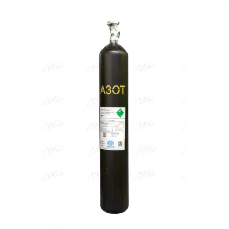 Азот (N2) 5.5 (99,9995%) в баллоне 50л 300бар, соединение  G3/4 (DIN 9)